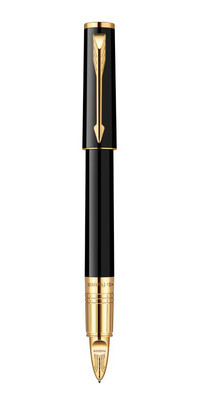 【新品未使用】PARKER × ANA 5th IM 非売品 Parker Ingenuity 5Th Technology Pen Large Black & Gold Med