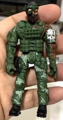 3.75''The Corps Elite vs The Curse Lanard Plague Action Figure Toy