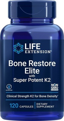 Life Extension Bone Restore Элитная кальциевая добавка, 120 капсул