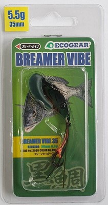 ECOGEAR BREAMER VIBE / 35mm / 5.5g / COL bv-08 / BREAM , BASS , TROUT , SALMON