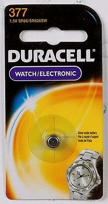 Duracell 377 Button Coin Battery Silver Oxide 1.5 v Watch Calc...