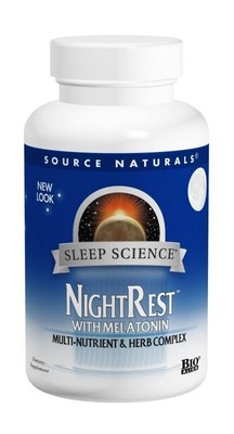 Source Naturals, Inc. Sleep Science Night Rest with Melatonin 50 Tablet