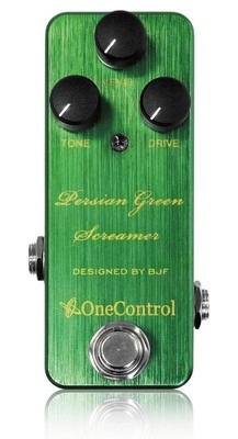 One Control Persian Green Screamer Electric Guitar Effect Pedal BJF Series
