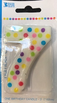 Child39s Birthday 7 Candle Child39s Birthday 7 Candle
