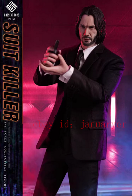 Present Toys Pt-Sp61 1/6 John Wick Action Figure Model Stock