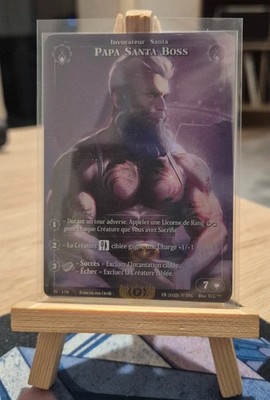 Rise TCG - Prestige (2025) "Papa Santa Boss" (Rainbow Foil) - Neuf - FR