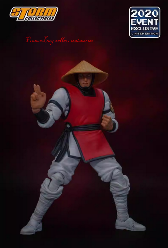 Perfect Storm Toys Mortal Kombat Raiden Red 1/12 In Stock