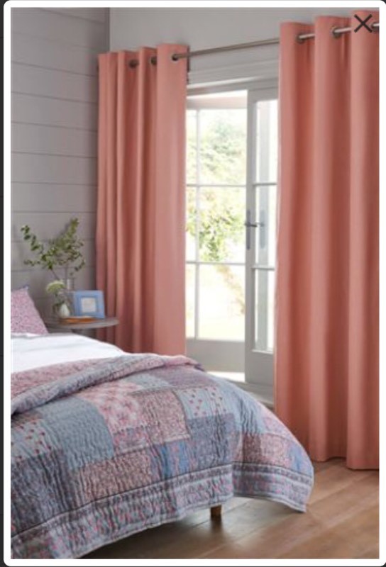 Dessert Sand Cotton Eyelet Lined Curtains Studio Collection By Next