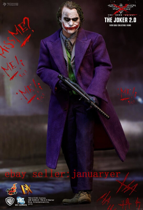 Hot Toys The Joker DX32 1/6スケールフィギュア Hot Toys DX32 The Dark Knight Trilogy The Joker 1/6 Action