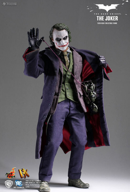 ジョーカー DX01 新品未開封 hottoys ダークナイト　バットマン ムービー・マスターピース アルチザン】『ダークナイト』1/6