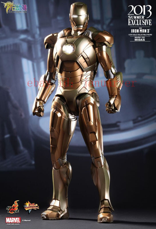 新品未開封　ホットトイズ IRONMAN Mk21 MIDAS MM208 Perfect Hot Toys 1/6 Mms208 Iron Man Mk21 Midas Action