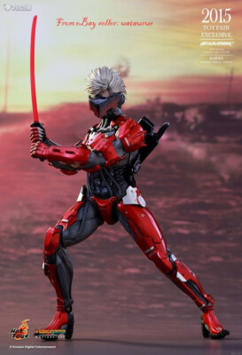 Hot Toys 1/6 Vgm19 Metal Gear Rising: Revengeance Raiden (Inferno Armor Version)