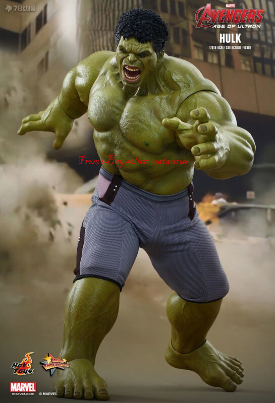Perfect Hot Toys 1/6 Mms286 Avengers: Aou Hulk In Stock New