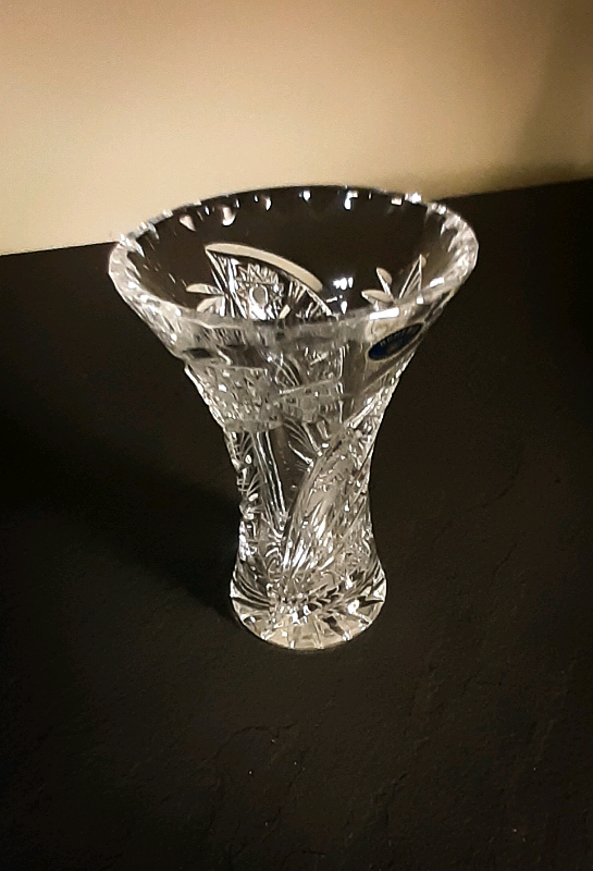 Bohemia Crystal Vase In Duddingston Edinburgh Gumtree