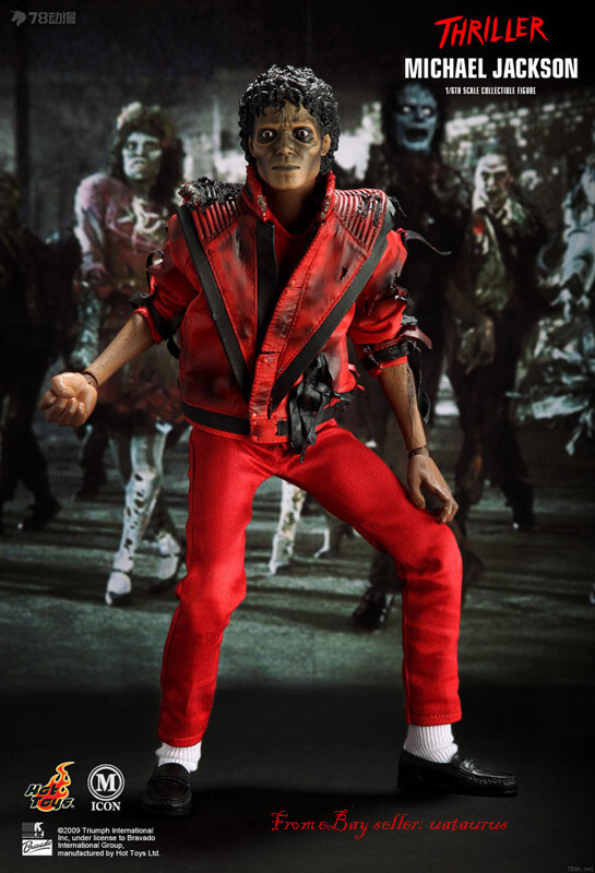 Perfect Hot Toys 1/6 Mis09 Michael Jackson (Thriller Version