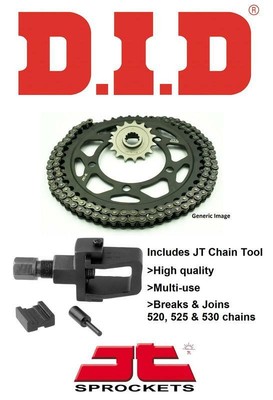 Kawasaki KEF300 Lakota 95-03 DID VX3 X-Ring Chain + JT Sprockets + Tool