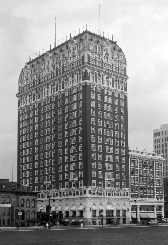 1900-1915 Blackstone Hotel, Chicago, IL Vintage Photograph  13" x 19" Repro