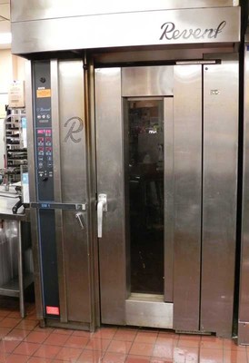 gas rack oven Revent revolving rotating Model 626