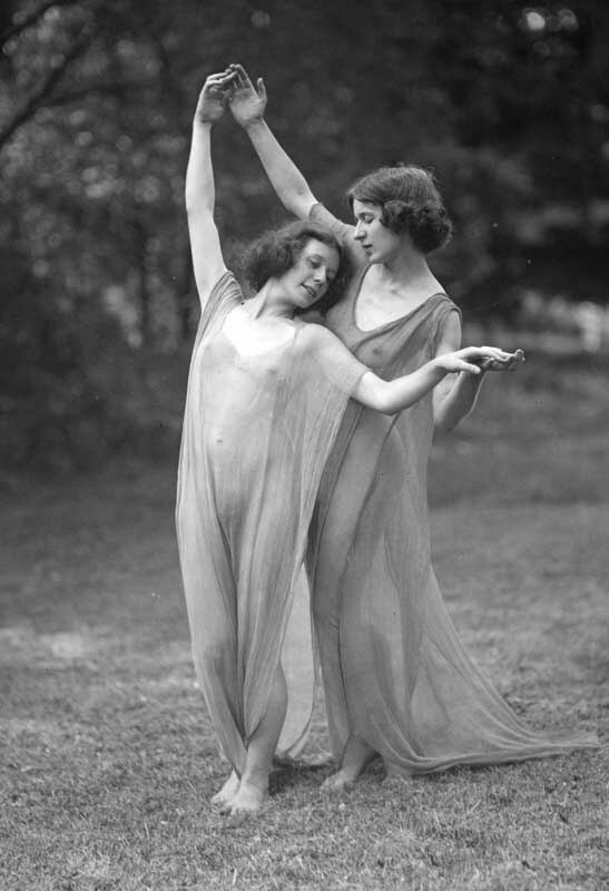1921 Dancers Desha and Leah Scene #2 Vintage Old Photo 13" x 19" Reprint
