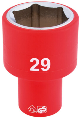 Draper Expert 1/2'' Sq. Dr. Fully Insulated VDE Socket (29mm) 31988