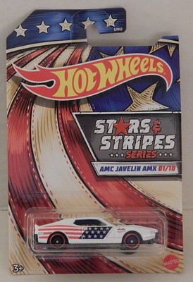 1973 AMC Javelin AMX Pony Muscle Car Hot Wheels 2020 Stars & Stripes