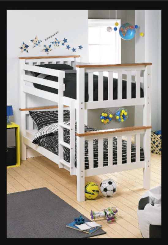 HEAVY DUTY BUNK BED (CONVERTS TO 2 SINGLES) in Portadown, County