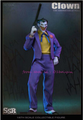 Ssr Toys Ssc004 1/6 Joker The Animated Clown Action Figure In Stock Model Toy