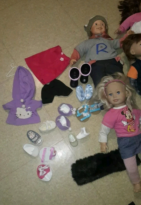 2ft dolls and accessories from argos 4 dolls in Sunderland, Tyne and