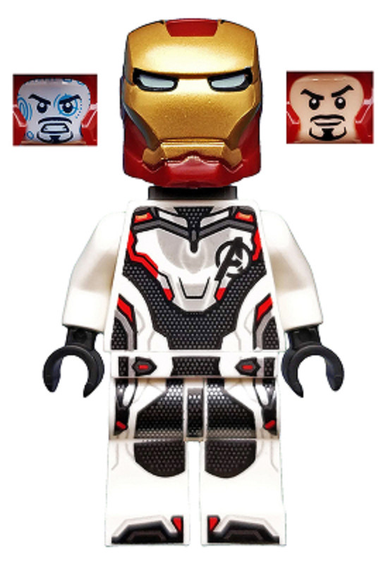 Lego Super Heroes Iron Man White Jumpsuit Sh0575 (From 30452) Figurine New