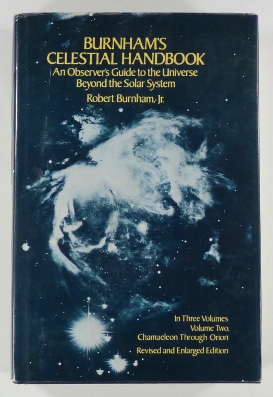 Burnhams Celestial Handbook An Observers Guide To The Universe Beyond The Solar System Vol 2 By Robert Burnham 1980 Hardcover Revised