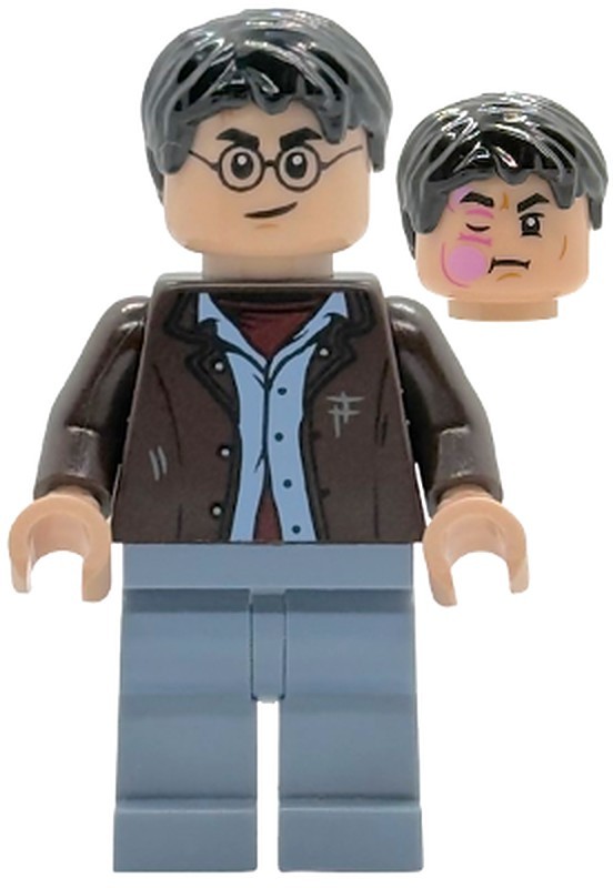 Harry Potter - Dark Brown Open Jacket, Sand Blue Legs…