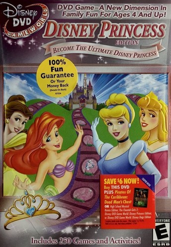 Disney Princess Become Ultimate Disney Princess DVD Brand