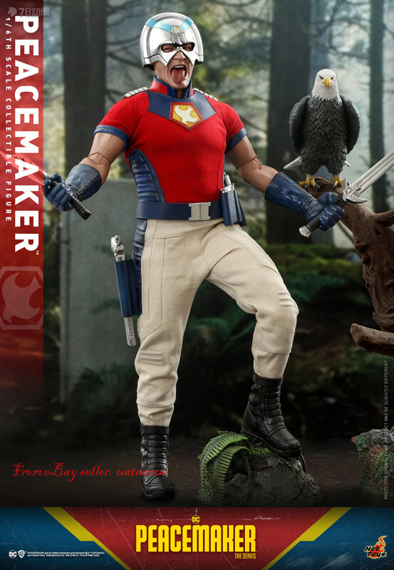 PEACEMAKER SET UP 上下 XL Perfect Hot Toys Tms071 1/6 Peacemaker Action Figure In