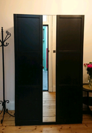 Black Brown Wardrobe For Sale Bedroom Wardrobes Storage Gumtree