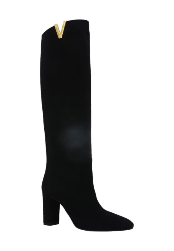 ロングブーツ VIA ROMA 15 FW25 Boots (2568 SANTA MONICANERO) Boots Via Roma 15 in Leather Santa Monica Mou V Gold art