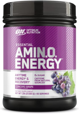 Optimum Nutrition Amino Energy Concord Grape Pre Workout Gre