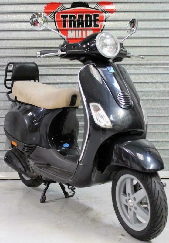 2005 05 PIAGGIO VESPA LX 50 2T MOPED SCOOTER BLACK TRADE SALE HPI CLEAR