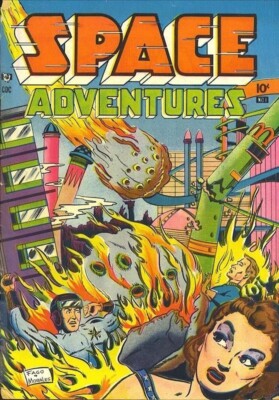 Space Adventures #1 Photocopy Comic Book