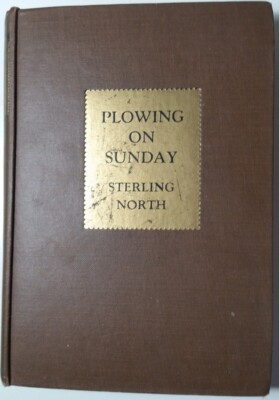1934 Plowing on Sunday Sterling North First Edition Macmillan Company New York