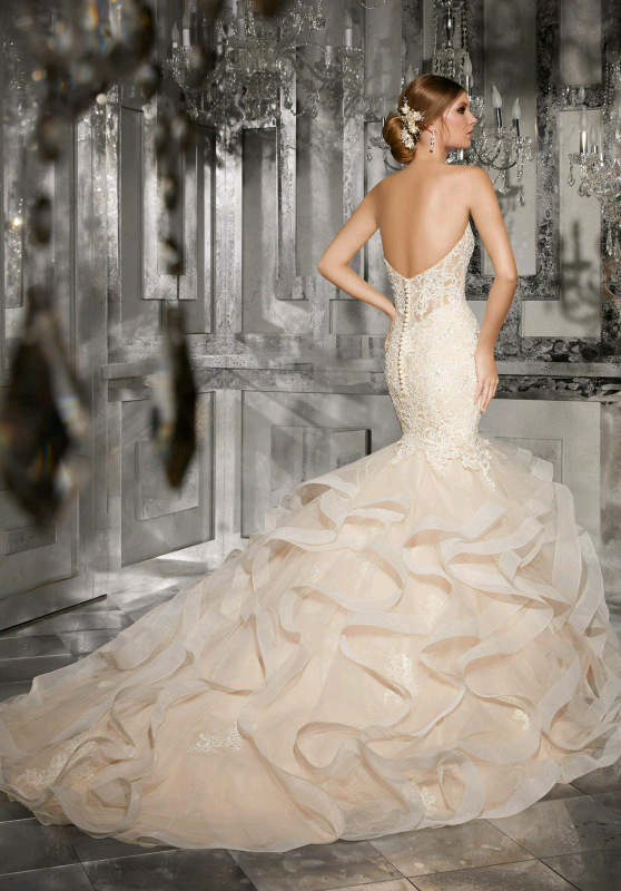 Mori Lee Mermaid Wedding Dress In Liverpool Merseyside