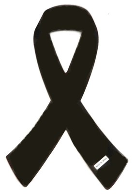 Purple Ribbon Car Magnet Pancreatic Cancer Crohn's Awareness Refrigerator New