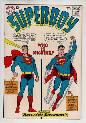 superboy #119 vf- 7.