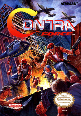 Contra Force NES Nintendo 4X6 Inch Magnet Video Game Fridge Magnet