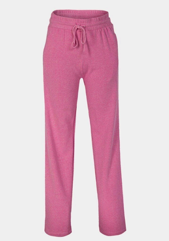 InCity Ladies Straight Leg Jogging Tracksuit Pants (Pink) in Ilkeston