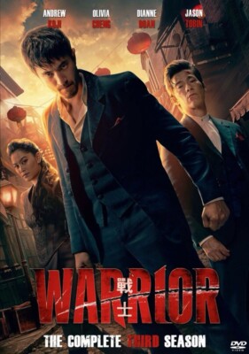 Warrior Movie SEPARATED Seasons 1 2 3 FULL HD DVD High Quality Audio REGION FREE