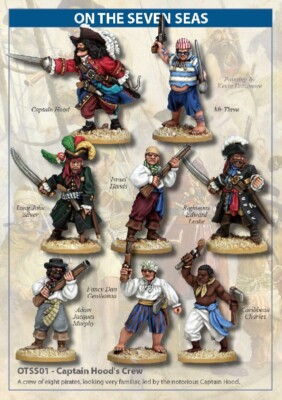 On the Seven Seas Captain Hood's Crew Osprey OTSS01