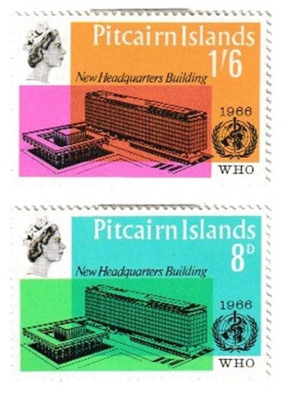 Pitcarin Islands stamps set of 2