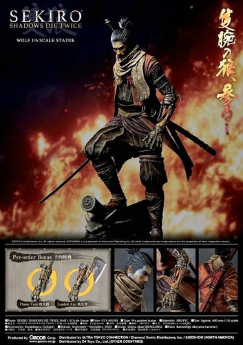 GECCO SEKIRO 隻狼 狼 1/6 Amazon.com: Gecco Sekiro: Shadows Die Twice Wolf 1:6 Scale