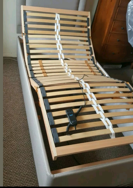 Single electric mobility bed with dual motor, can be ...