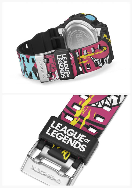 Pre-owned Casio G-shock Ga-110ll-1ajr League Of Legends Limited Edition Quartz Men Watch